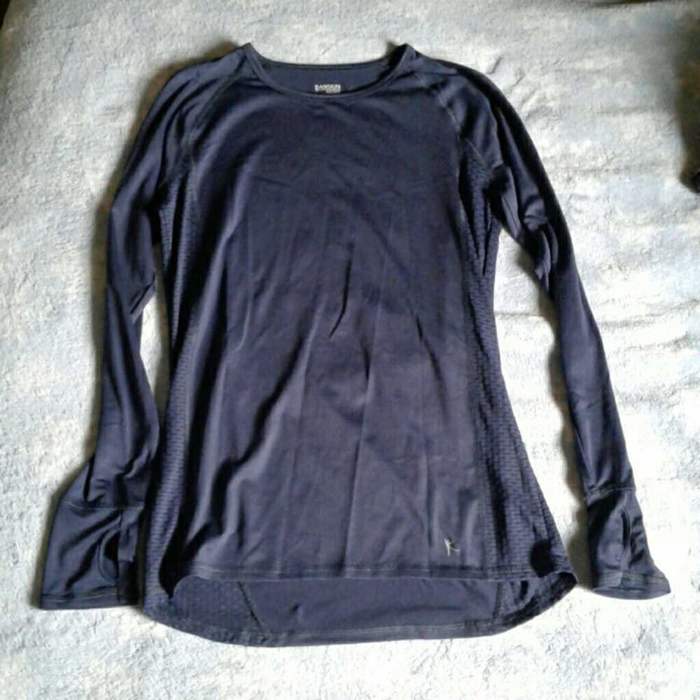 Dark gray fitted long sleeve